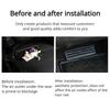 Under Seat Air Outlet Cover for Tesla Model 3 Y Anti Dust Blocking Protection Vent Case 2pcs Car Tidying Accessories 2025-2025