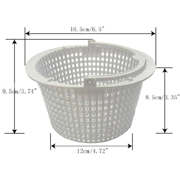 Skimmer Filter Basket Replacement Pool Skimmer Basket Maintenance Equipment Debris Leaves Collector Easy To Use