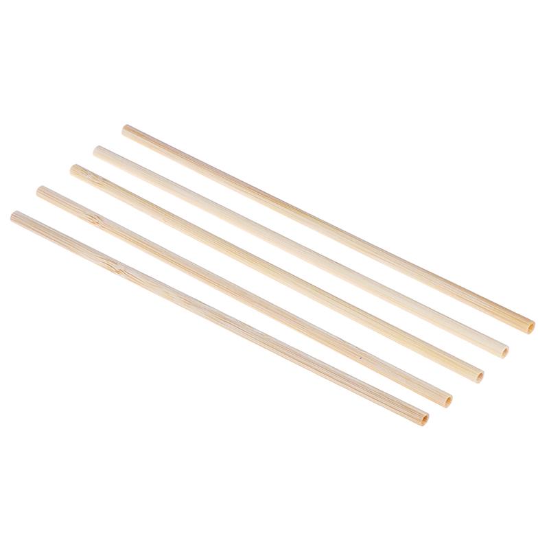 5Pcs Bamboo Drinking Straws Environmentally Friendly Household Utensils Straws