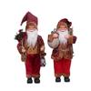 46Cm Standing Santa Claus Doll Supermarket Window Hotel Santa Claus Party Christmas Decorations