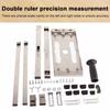 Steel Edge Guide Positioning Cutting Board Cutting Machine Portable Saw Bottom Board Multi Function Wood Modified Positioning Frame Tool