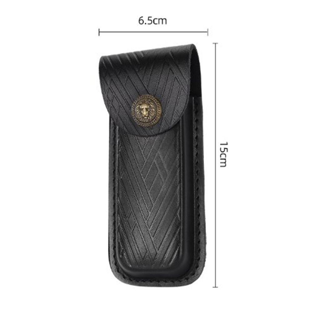 High Quality Black Waist Knife Scabbard Foldable 4 Styles Case Holder Flashlight Belt Loop Outdoor Tool