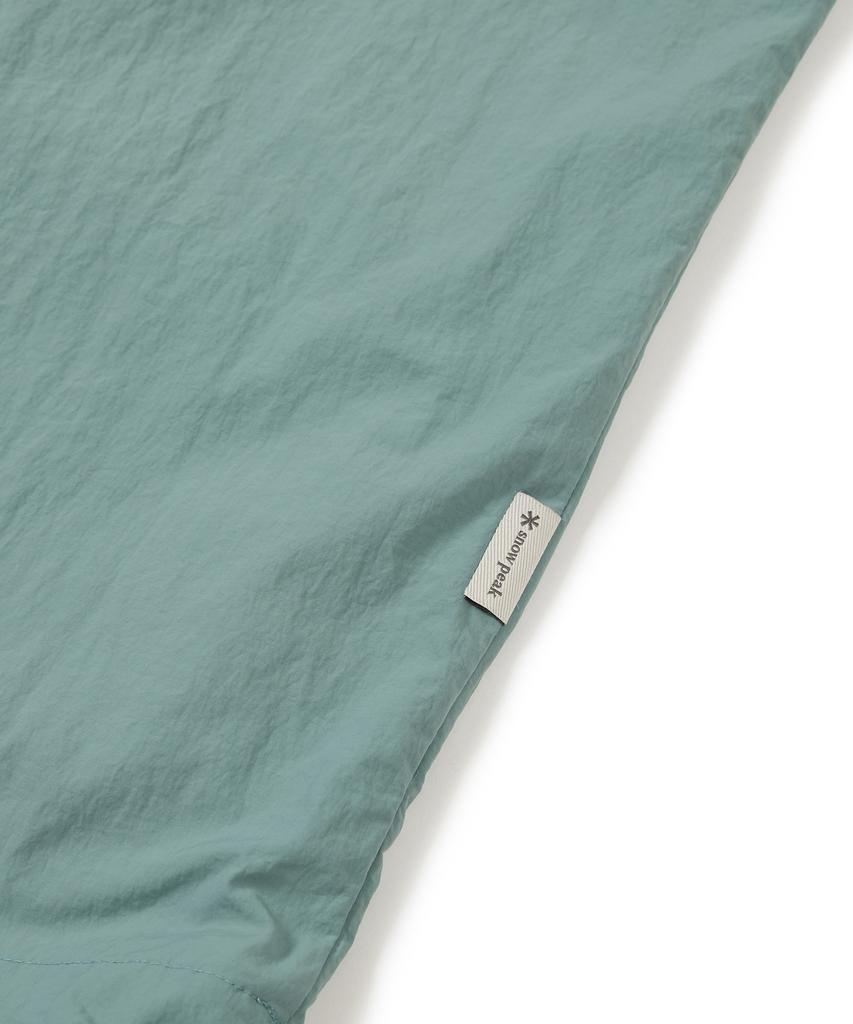 Snowpeak Apparel Taslan Woven Utility Windbreaker Royal Mint (S24Mmlwb56)