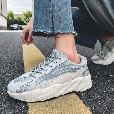 Fashion Men's Running Shoes Casual Thick Bottom Breathable Mesh Comfortable All-Season Sneakers Non-Slip Outdoor Luxury Trainer Race Sne