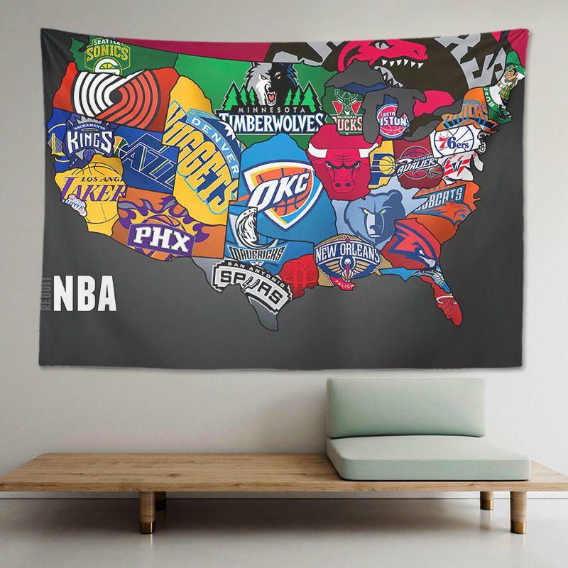 NBA Tapestry 75x100