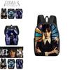 2023 New Wednesday Addams Backpack For Elementary School Students Double Layer Design For Boys And Girls