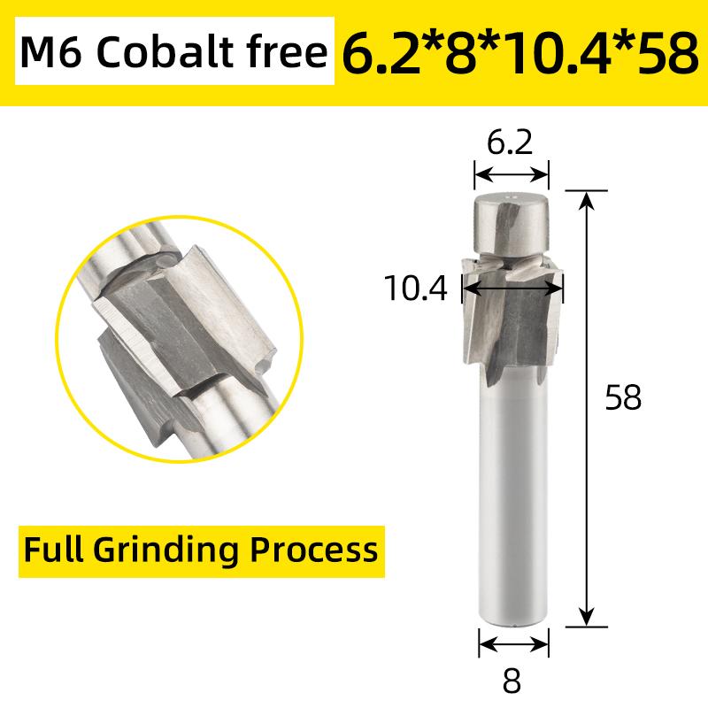 HSS Countersink Milling Cutters / Cobalt-Containing Layer Countersinks / Fully Ground Countersink Drills M3M4M5M6M8M10M12M14M16