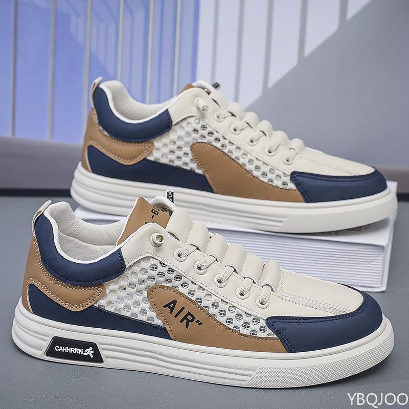 Modische Herren Sportschuhe Sommer Atmungsaktives Mesh Herren Freizeitschuhe Leichte Mesh Atmungsaktive Outdoor Walking Schuhe