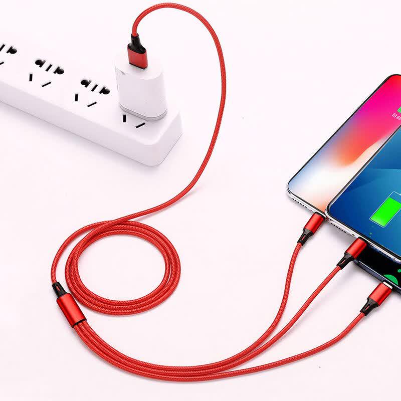 Aiyiyaoxuan 3-in-1 Charging Cable