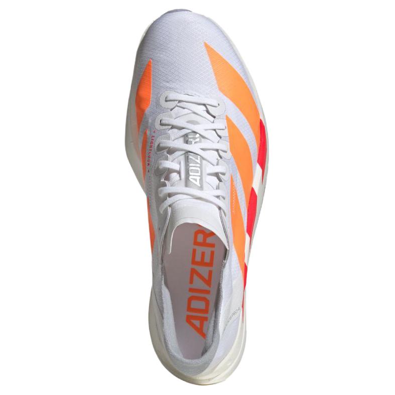Adidas Adizero Adios Pro 4 White Lucid Orange Men Sneakers Lucid-Red JR7088