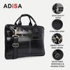 ADISA Laptop-Messenger-Bürotasche Aktentasche für die Arbeit für Männer (LB6050)