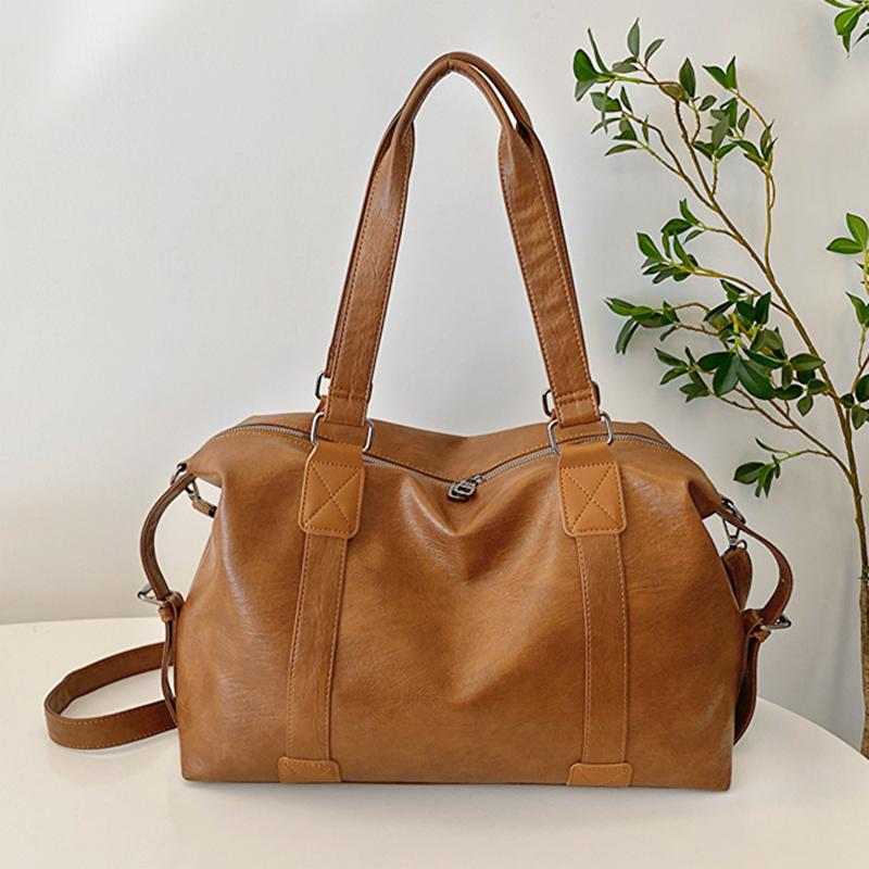 Minimalist Women's Handbag,soft PU Leather Material,large Capacity,solid Color,crossbody Bag,suitable for Travel and Shopping,fashionable Shoulder Bag