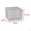 Acrylic Flower Box Floral Arrangements Vase Storage Case Centerpiece Square Gift for