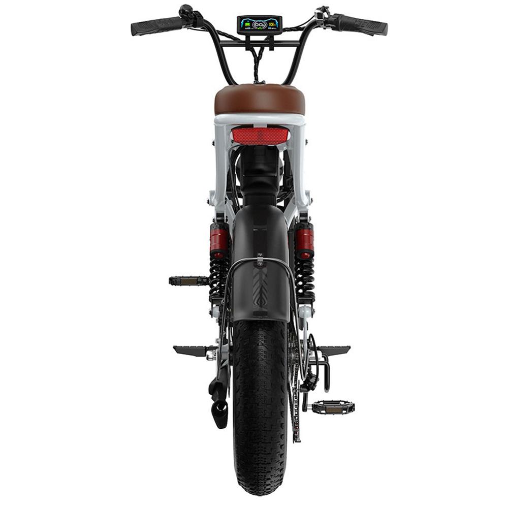 Velopro M9 Electric Bicycle 250W Motor 20" Fat Tire Fully Suspended Adult Electric Bicycle 48V 35Ah Hydraulic Brakes 7 Speed With Alarm