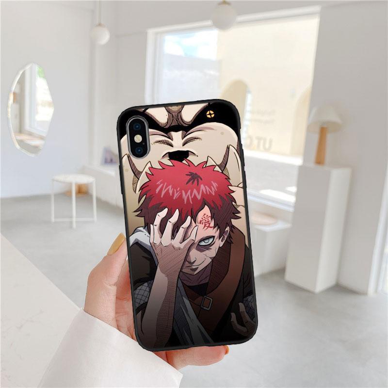 LO65 Naruto Gaara Soft Shell Phone Case for OPPO A3 Pro A72 A74 A76 A77 A77S A78 A79 A94 A95 A18 A40M A58