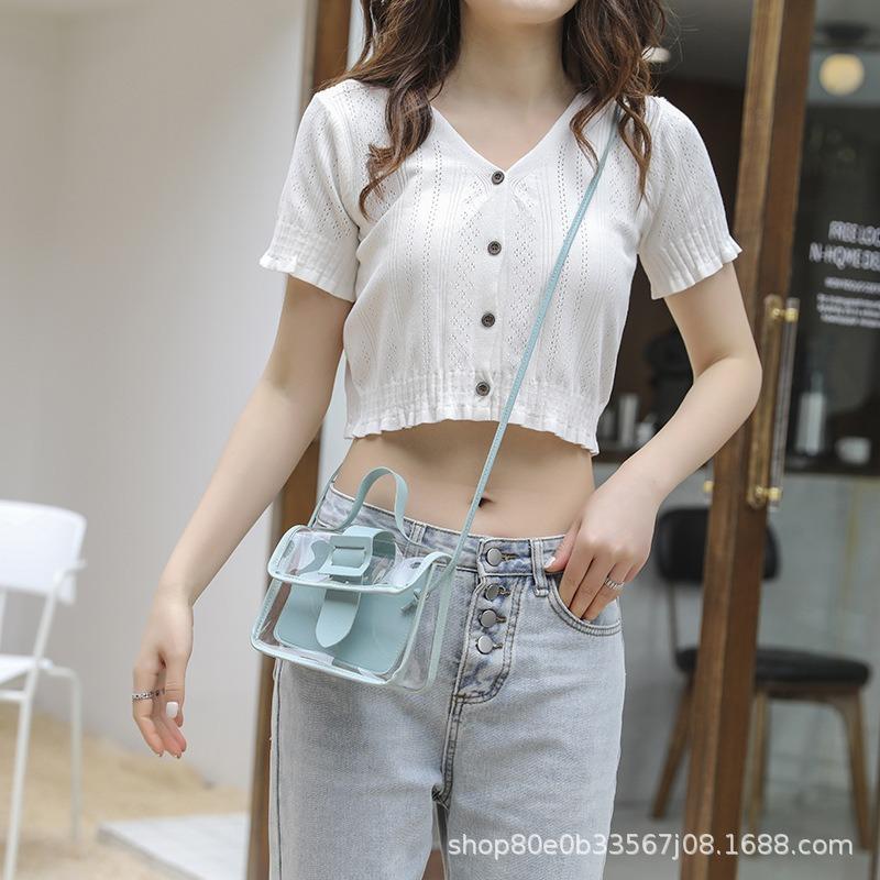 Ladies Transparent Jelly Bag, a Hn Ag Women's Bag Factory Women's Handbag.