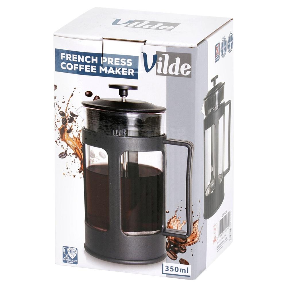 Glass piston coffee and tea maker 350 ml