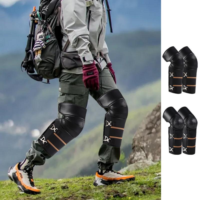 Motocross Knee Pads Windproof Dirt Bikes Knee Guards Motocross Knee Protection Thickened Winter Knee Pads Motorcycle Protective