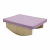 Wooden Vestibular Rocker Curved Base Padded Balance Board Upholstered