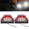 3 LED Number Lamps Waterproof E9 for Lorry Truck Trailer White Light 12V-24V Car License Plate Light