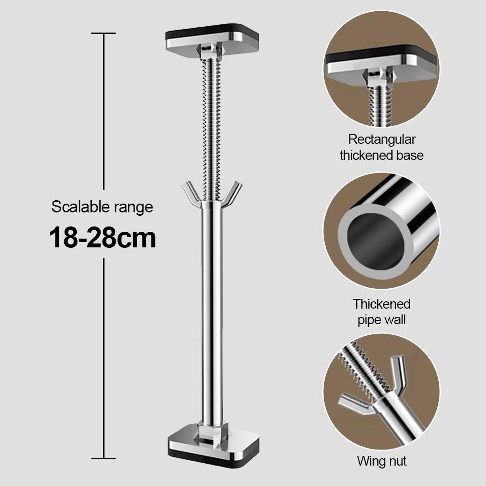 Stainless Steel Undermount Sink Supports Adjustable Bottom Installation Support  Home Kitchen