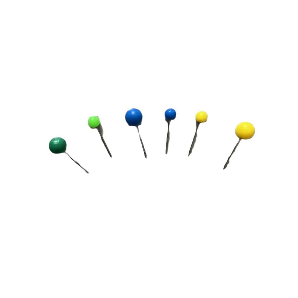 Colorful Pearl Pushpins for Fishing Tackle: Reel Fixing Pins & Rig Line Accessories