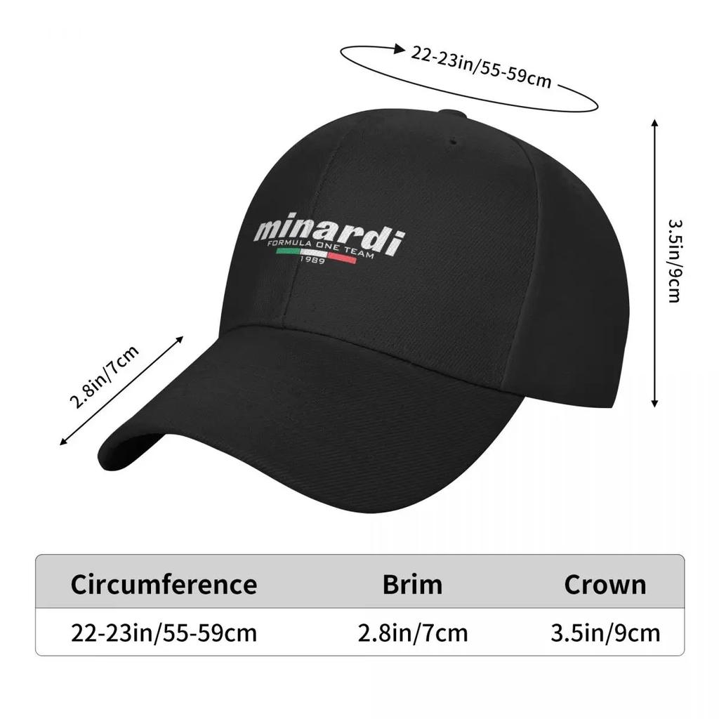 Official Minardi 191 Baseball Cap Golf Hat Man Men'S Big Size Hat Luxury Brand Men'S Caps Women'S