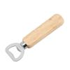 Exclusive Wooden Handle Stainless Steel Bottle and Can Opener