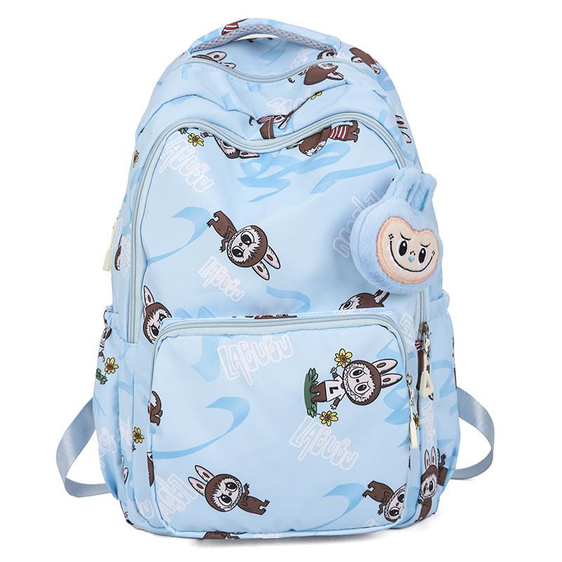 Student Themed Backpack Schoolbag Outdoor Large Capacity Travel Bag