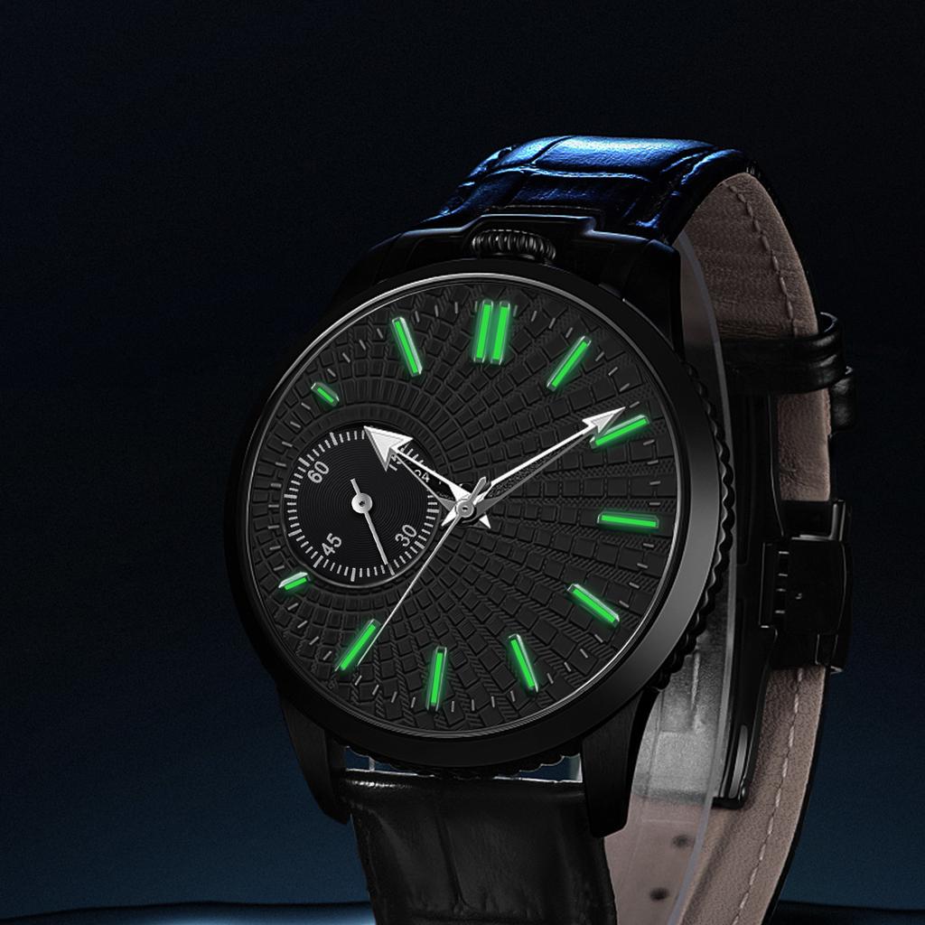 28.5mm Hollow Out Dial Fit NH38/34 Movement Green Luminous High-Quality Copper Dial Watch Modification Accessories