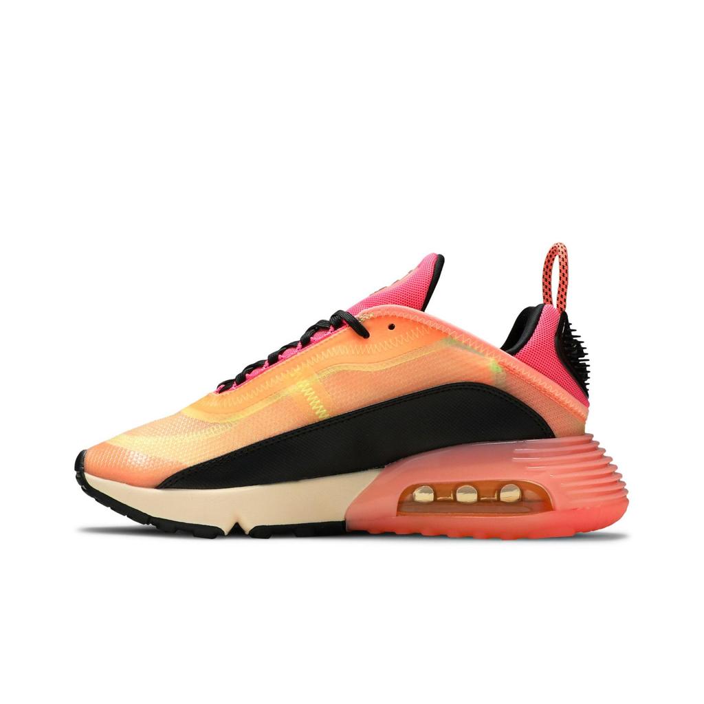 Nike Womens Air Max 2090 'Neon Highlighter' (women's sizes) Barely Volt / Atomic Pink / Pink Glow / Black Running Shoes CT1290 700