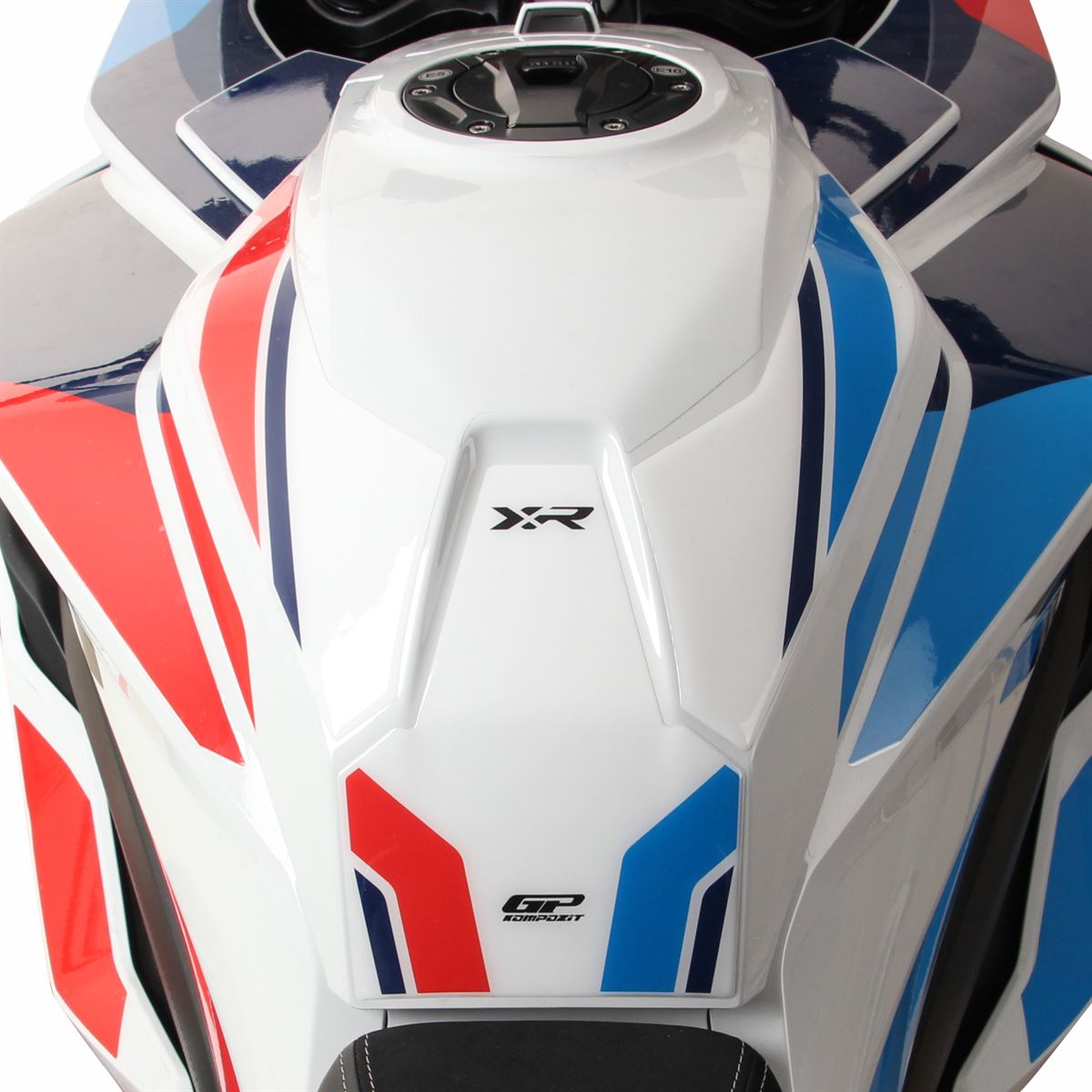 

GP Composite BMW M 1000 XR 2024 Compatible Tank Pad White