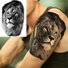 Realistic Long-lasting Animal Head Temporary Tattoo Stickers