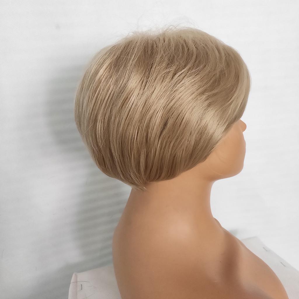 Sexy Women Girl SHORT Gradient Wig Wavy Curly Synthetic Fashion Wig