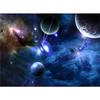 Moderne 3D Kosmische Nacht Muster Tapete Für Kinderzimmer Wohnzimmer Hintergrund Wasserdichte 3D Tapeten Wandbilder