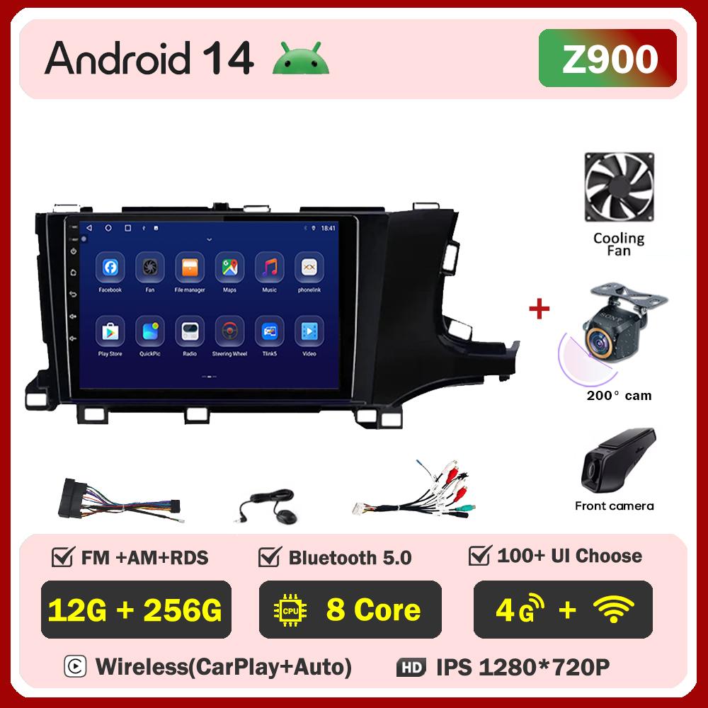 For Honda Shuttle 2 2015 - 2020 Car Radio Player Car Carplay Screen Autoradio Mirror Link Car Intelligent Systems Touch Screen