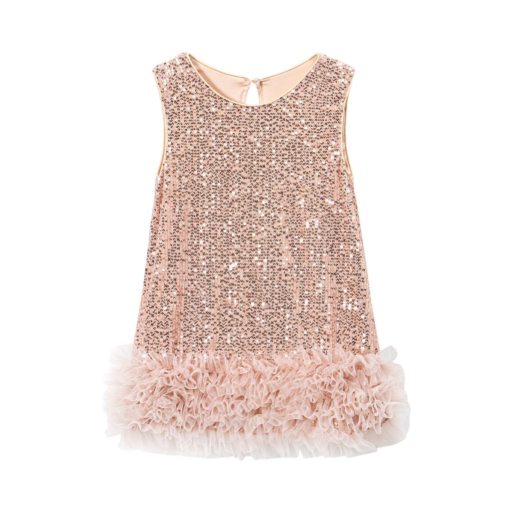 Kids' Vest Dress - Tulle Princess Gown