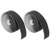 Road Bike Breathable Handlebar Tapes Bicycle AntiSlip Handle Grip Wraps with Bar Plugs(Black )