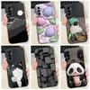 For Vivo V23e 4G 5G V2126 Case Stylish Painted Soft Silicone TPU Phone Back Cover For Vivo Y75 4G Vivo S10e V2130A Funda Coque