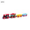 4Pcs Magnetic Wooden Miniature Train Carriage Model Developmental Kids Toy Gift