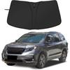 Windshield Sun Shade Compatible with Honda Pilot 2016-2024, Foldable UV Ray Reflector Front Window Shades, Sun Visor Accessories (Style C)