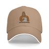 Sasquatch Knitting Cap Black Baseball Hat with Funny Bigfoot Design for Outdoor Adventures and Casual Wear