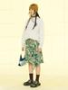 Kyo Swivel Slit Drape Skirt_Evergreen
