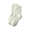 Women's mid-tube mink velvet socks for autumn and winter. Thick, warm, and fluffy for postpartum and sleep.