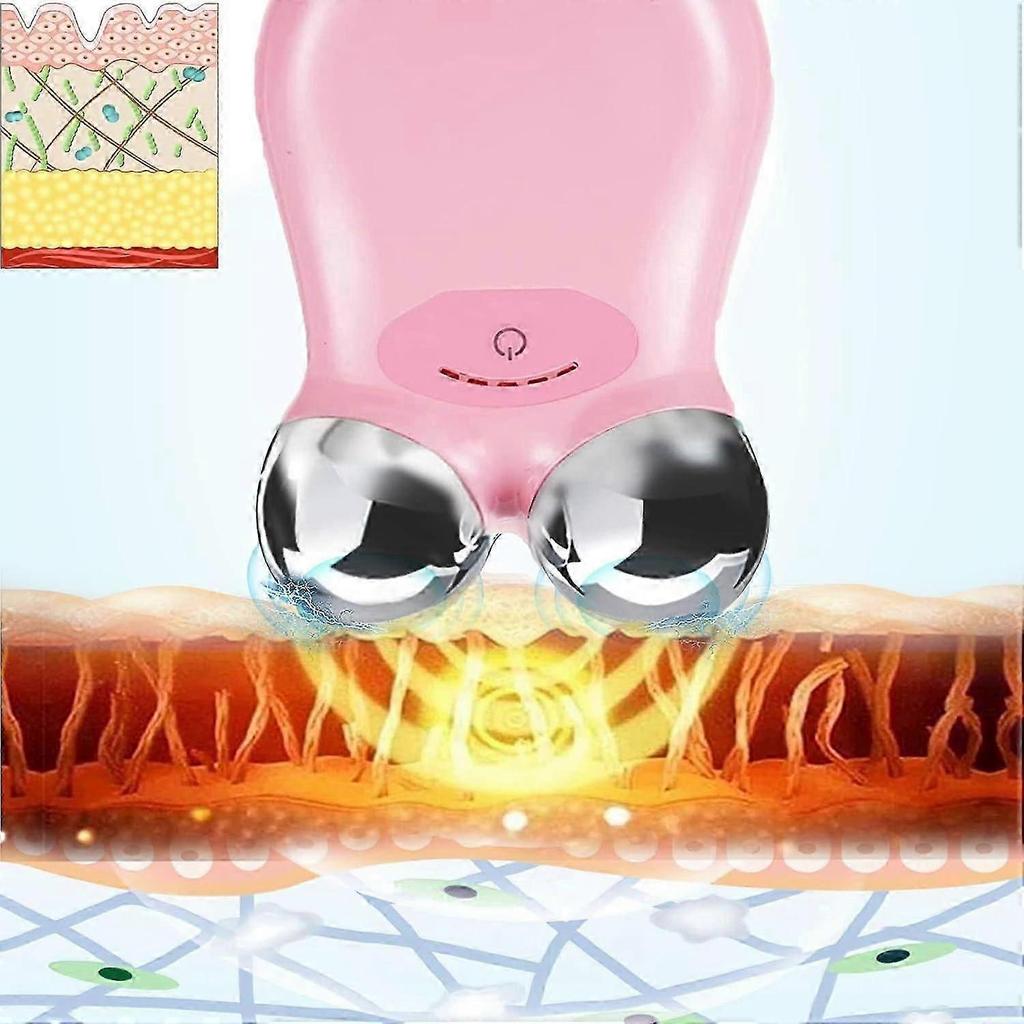 Unique Microcurrent Face Device Roller, USB Microsculpt Device for Facial Wrinkle Toning Equipment, Lift the Face and Tighten the Skin Anti Aging
