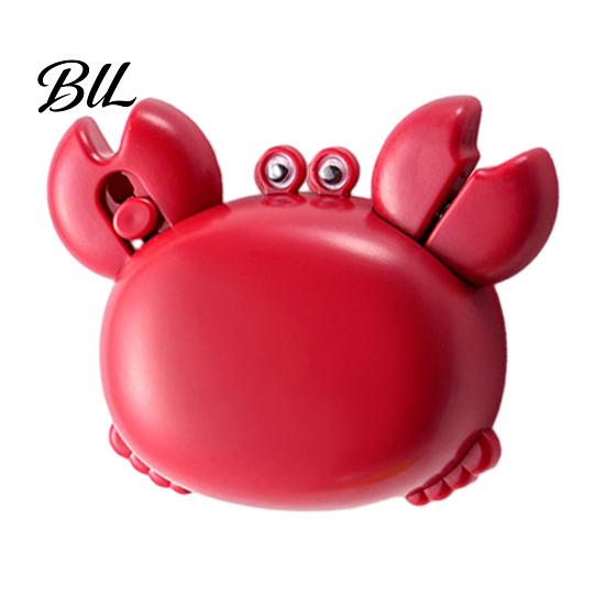 Cute Kitchen Tool 3 in 1 Bottle Opener Crab Shape Magnetic Suction Accessory with Scissors And Cutter Include Compact Portable Strong красный