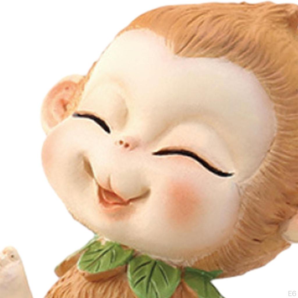 Charming Monkey Sculpture for Home And Garden Decor