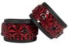 Luxury Red Wrist Cuffs - Ouch! Luxury - Handcuffs