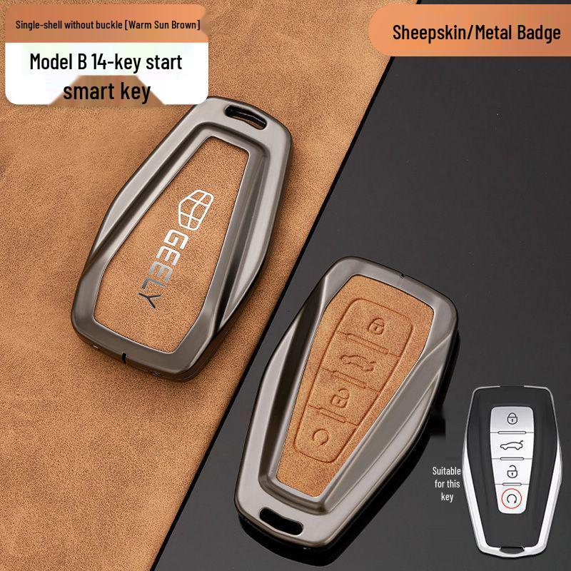 

Premium Key Case for Geely Emgrand, Xingrui, Xingyue L, Binrui, Coolray, Boyue, GS, and Binyue Models