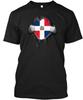 Dominican Republic Flag Tee 100% Cotton T-shirt Mens Tees Top Made In the USA T-Shirt Tee Top Unisex